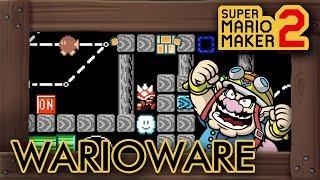 Super Mario Maker 2 - WarioWare, Inc. & Smooth Moves Levels