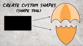 Create Custom Shapes with the Shape Tool | CorelDraw Tutorial