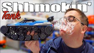 Cheap RC RipSaw Tank with REAL Smoke!