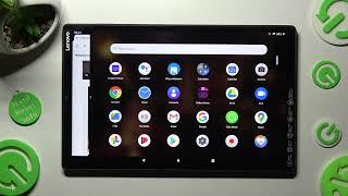 Lenovo TAB M10+ - How to Use Split Screen / Divide your Screen & Use 2 APPs Simultaneously