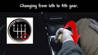 Complete Driver - How to change gear using a gear stick (Stick Shift) and the Palming Method