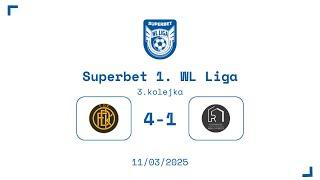 SUPERBET 1. WL LIGA: FDK - Romanowski Nieruchomości 4:1 [3. kolejka, Wiosna 2025]