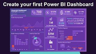 Power BI for Beginners How to Create Power BI Dashboard | Dynamic and Interactive Dashboard