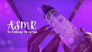 ASMR • Sleep Spa "On You" (No Talking) Korean Skincare | Natural Products + Haircare | Layered Sound