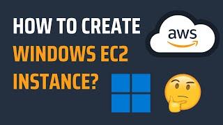 How to Create Windows AWS EC2 Instance? | Create Windows AWS EC2 Instance | Live Demo in 5 Minutes
