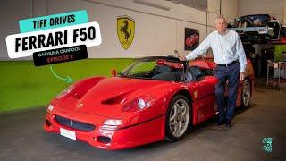 Tiff Needell Drives Ferrari F50 (Acceleration!) on Carhuna Carpool