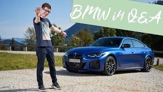  BMW i4: Eure Fragen - Fabian antwortet (Autobahn-Reichweite, Wettbewerb) [4K] - Autophorie