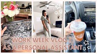 A WEEK IN MY LIFE AS A PERSONAL ASSISTANT + What's In My Work Bag