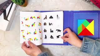 Educational Toy Magnetic Tangram Puzzle