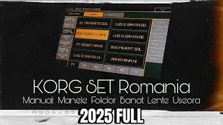 SET MANUAL 2025 KORG PA5X PA4X