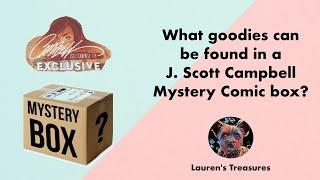 Opening a J  Scott Campbell Mystery Box