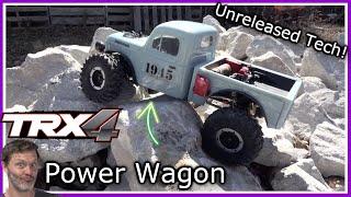 Power Wagon  TRX4 Sport Crawling in the Rock with the Crawlmaster 2n1 ️