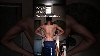 Day 5 Of Body Transformation Challenge  | 15 Yo Old Study& Workout #shorts #study #homeworkout