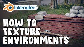 Blender Tutorial - How to texture environments