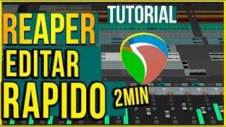 COMO EDITAR DE FORMA RAPIDA NO REAPER SEGREDO REVELADO