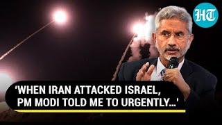 Jaishankar Reveals What PM Modi Told Him After Iran Attacked Israel: ‘Isko Thanda Kariye…’ | Watch