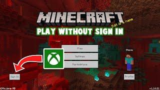 How To Play Multiplayer With Friends In Minecraft PE without signing in To Xbox Live.