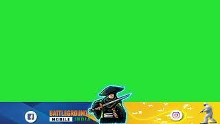 BGMI Free Animated Gaming Overlay | Green Screen Overlay ! Live stream overlay #freeoverlay #bgmi