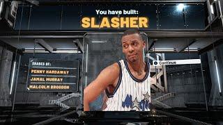 NBA 2K21 PENNY HARDAWAY BUILD IS A PARK MONSTER - 54 BADGES - SHOOT PASS AND CONTACT DUNK!