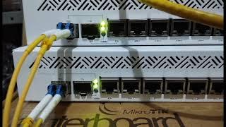 Testing HP SFP+ 10G on Mikrotik Cloud Core Router