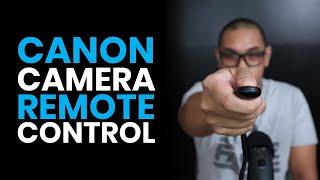 How to Pair a Remote Control to your Canon Camera