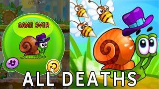 Snail Bob 5: Love Story - ALL DEATHS