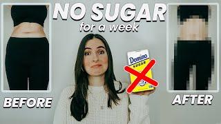 No Sugar For a Week? | Sugar Detox Before and After