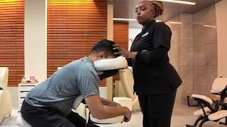 15" Minutes QUICKIE massage at Doha  Airport ️ by ️ Mary ️ Gave me hours of RELAXATION [ASMR]