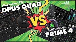 Pioneer DJ Opus Quad Vs Denon DJ Prime 4 - 12 Key Differences