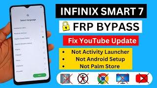 Infinix Smart 7 / 7 HD Frp Bypass Android 12 | Infinix Smart 7 FRP Unlock / Gmail Account Bypass