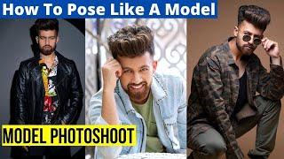 Model Photoshoot | Male Modeling Portfolio Shoot | How To Pose Like A Model