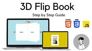 Let's make a Flip Book using HTML CSS JavaScript (Step by Step Guide)