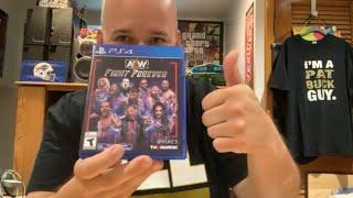 AEW FIGHT FOREVER UNBOXING!!!!!!!!