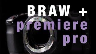 Edit BRAW in Premiere Pro! Free update from Blackmagic (no plugin)