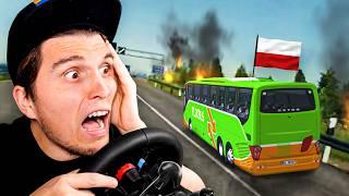 FEUER auf POLNISCHER AUTOBAHN! | Fernbus Simulator