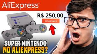 COMPREI UM SUPER NINTENDO NO ALIEXPRESS (FUNCIONOU?)