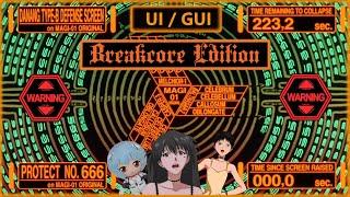 All Evangelion UI / GUI Scenes (+EOE) : [Breakcore EDITION] v.2