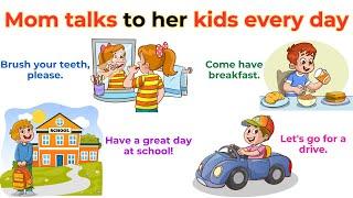 Short Phrases In English | Speak English With Kids | Daily Routine - English educational video