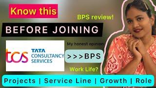 TCS BPS Job Role | Review | TCS BPS Work | Work Life | Salary | Growth #tcsbps #tcs #bps #jobs
