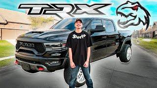 SURPRISING MY FRIENDS WITH MY NEW $100,000 TRUCK!!! (TRX SUPERCHARGED)