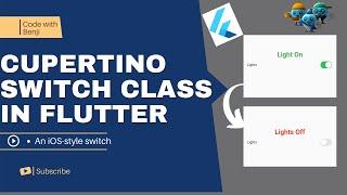 flutter tutorial;- cupertinoSwitch class in flutter, nn iOS-style switch, flutter windows, flutter