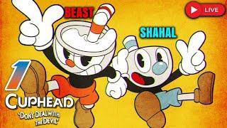 Cuphead: A Challenging Adventure with@shahalisgaming in a Vintage Cartoon World! PART 1