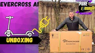 Evercross A1 eScooter Unboxing /500W Heckmotor /14AH  #escooter