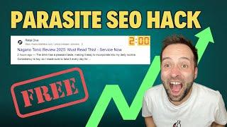 Parasite SEO Hack: Rank TOP-10 in 2h with PR Sites for FREE (Save $1.5k)