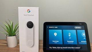 Google Nest Doorbell & Amazon Echo Show - How to use the nest doorbell with Alexa.