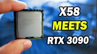 Pairing the RTX 3090 with a XEON X5675...!