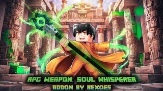 New Magic Staff!! RPG Elemental Weapons V5 (Soul Whisperer) | MCPE Mod and Addon Showcase