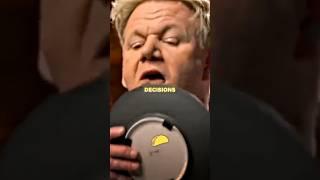 Gordon Ramsay Licks Delicious Dessert Plate