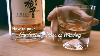 How to pour The PERFECT GLASS of WHISKEY | Make, Drink, and Chill HIBIKI on the Rocks.