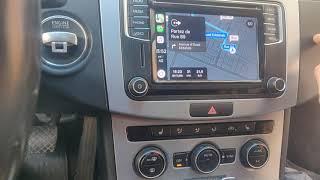 VW Passat CC Fin 2015 Activation App Connect Carplay Android Auto Mirrorlink et Commande Vocale .